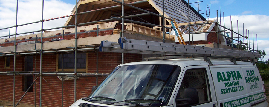 Alpha Roofing Limited Lowestoft - Van